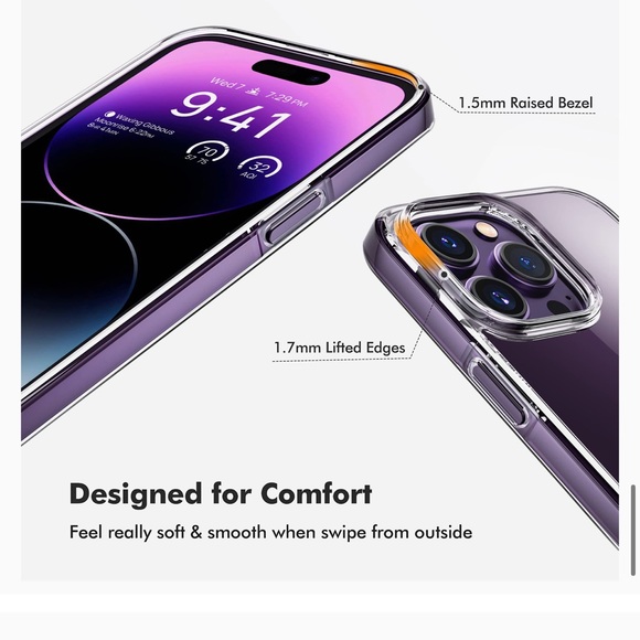 Iphone pro max 6.7" screen clear case - Picture 8 of 13